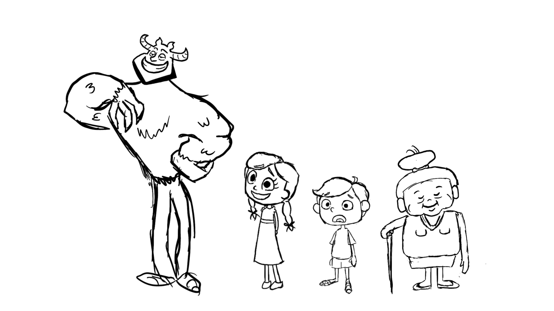 El Cucuy character line-up
