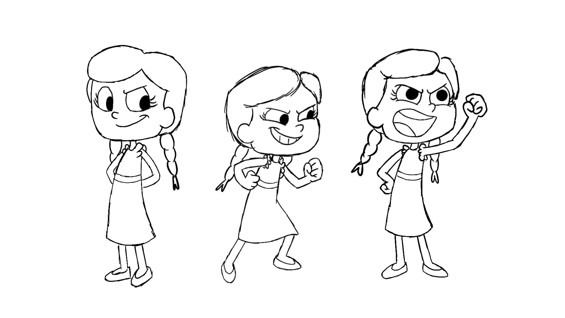 Silvia poses