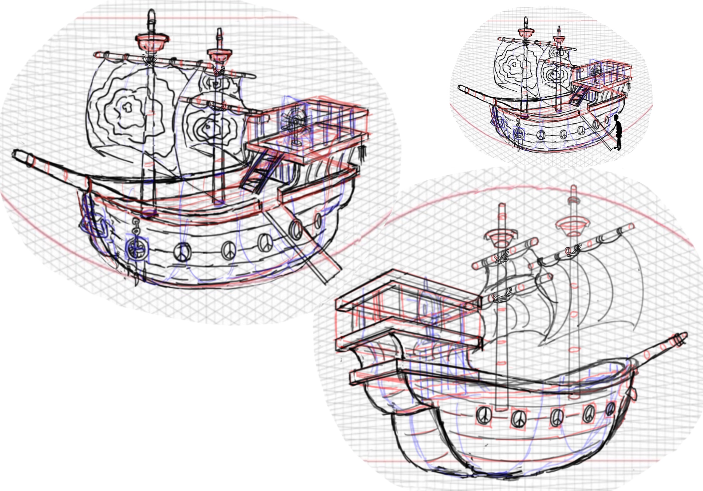 Pirate ship rough